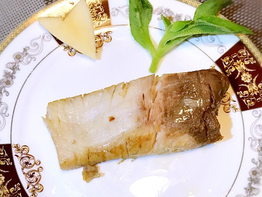 香煎胖头鱼的做法