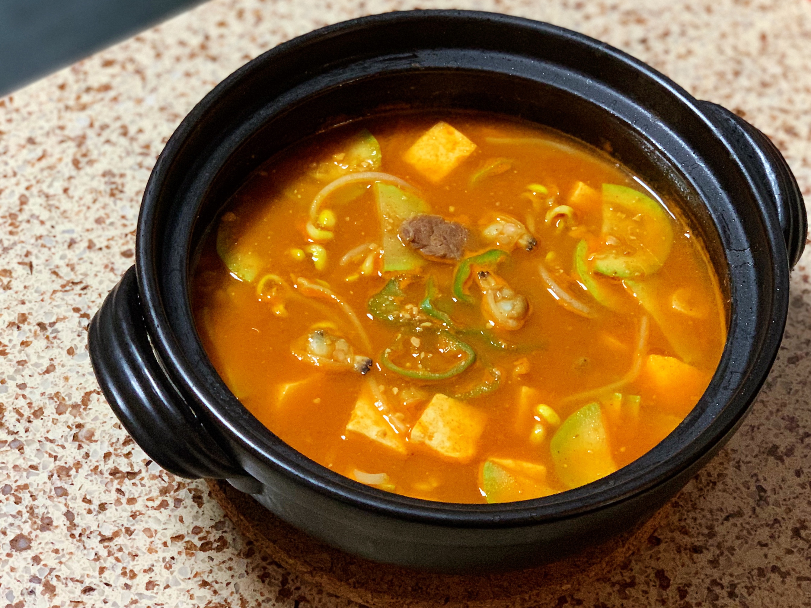 好喝又下饭的韩式大酱汤的做法