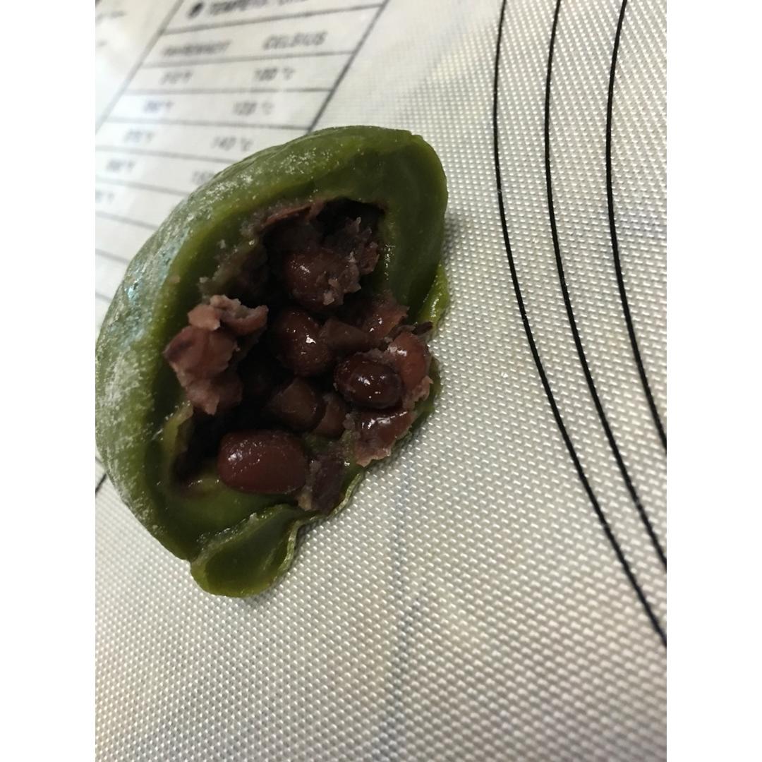 抹茶红豆大福