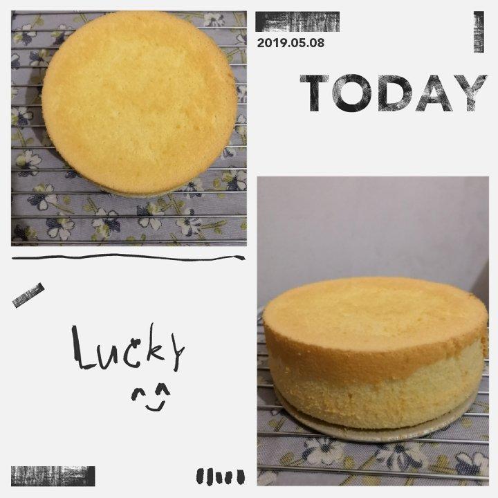 6寸戚风蛋糕（2蛋）