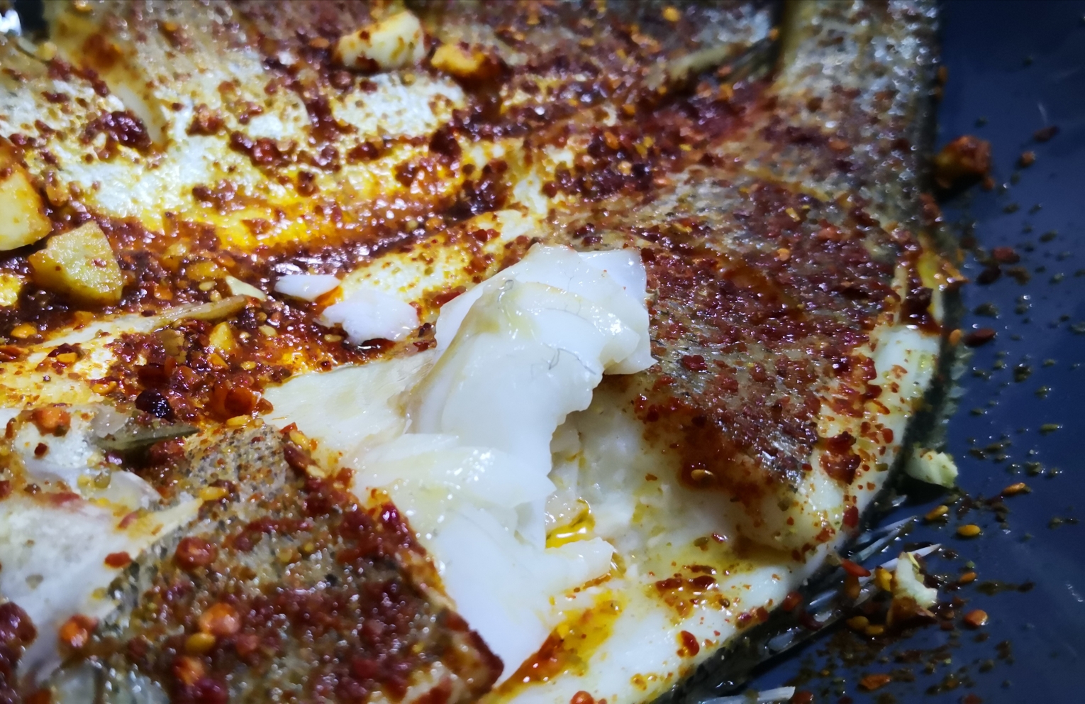 超易上手的香烤海鲈鱼
