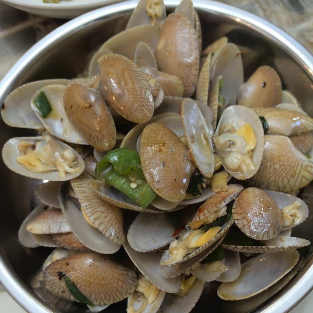 5分钟快手菜❗️秒杀路边摊爆炒花甲～好吃到爆
