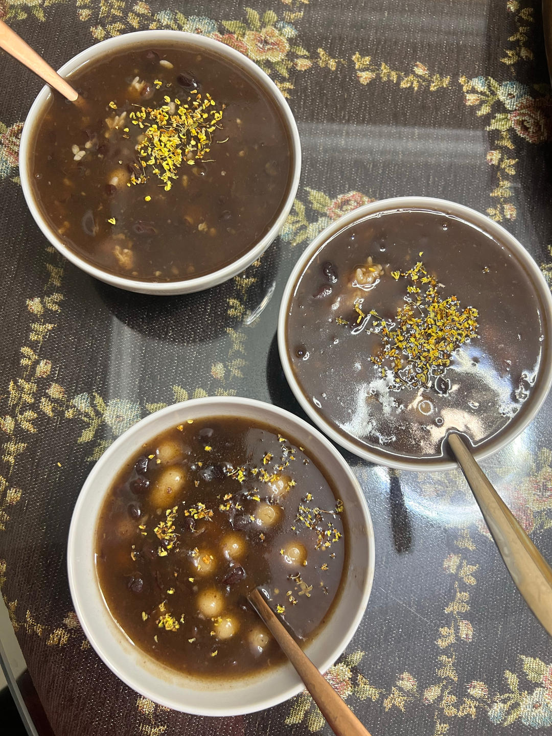 酒酿赤豆小元宵