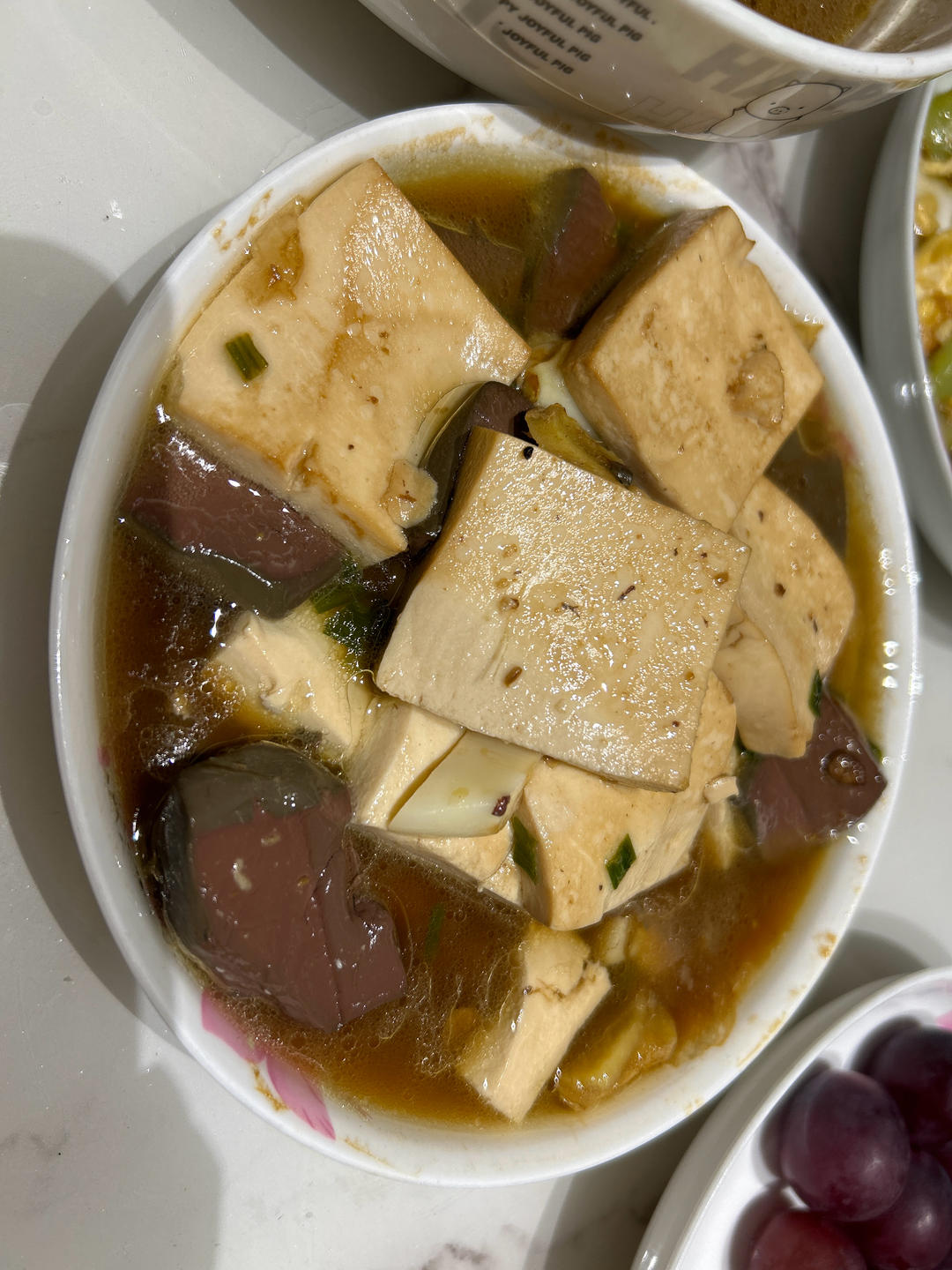 鸭血豆腐