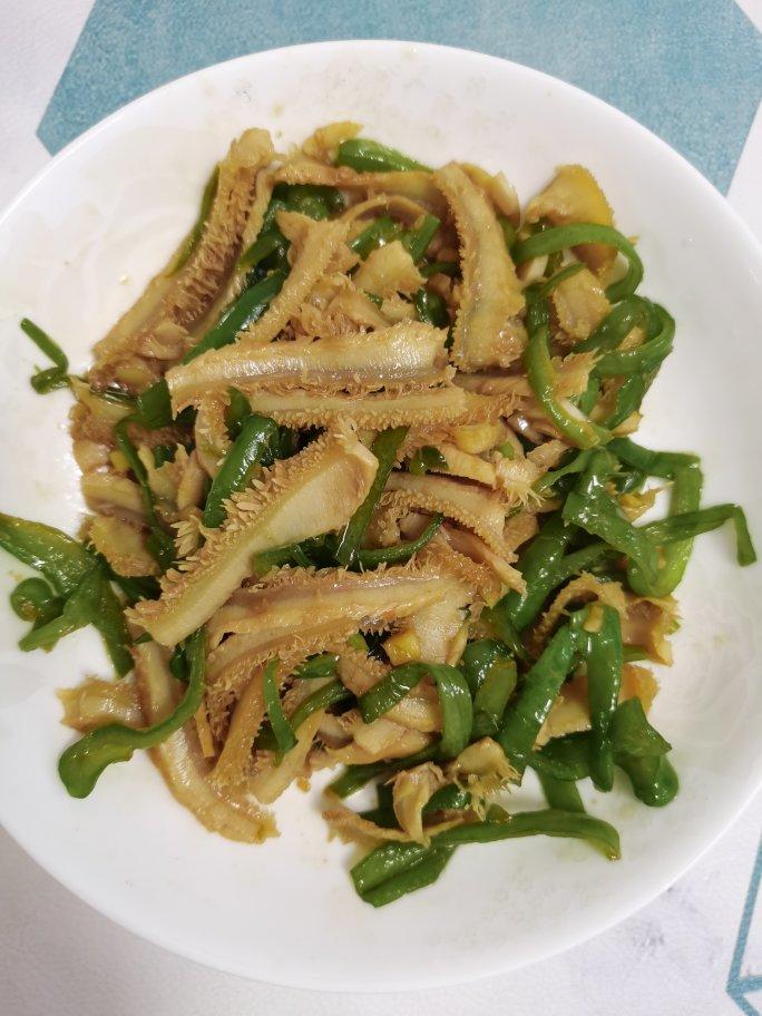 辣椒炒牛肚丝