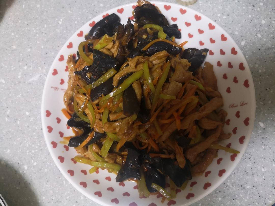 超级下饭鱼香肉丝（不辣版）