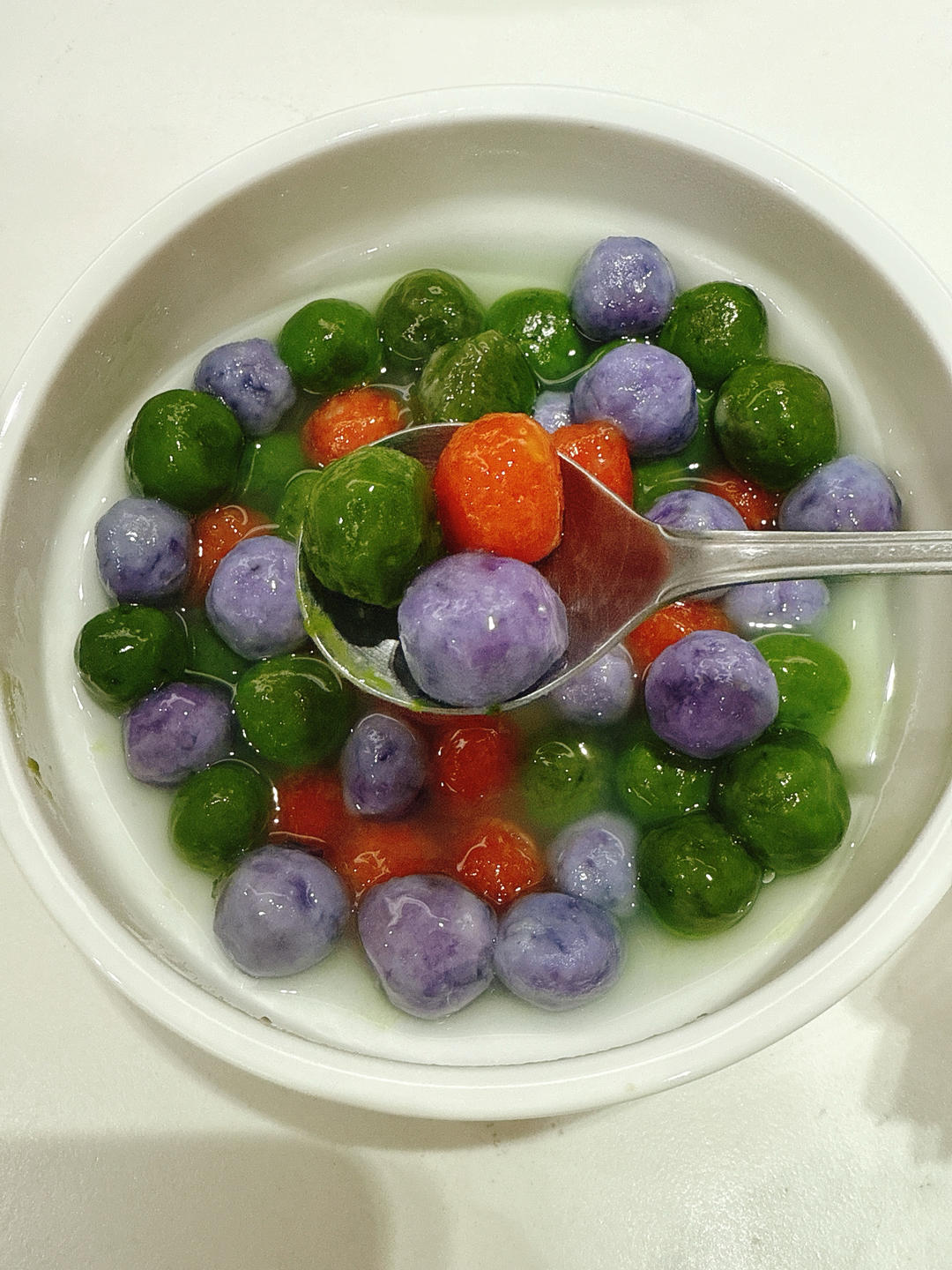 小美版彩色汤圆