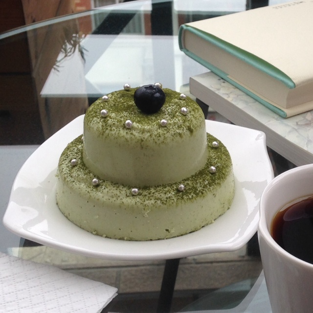 抹茶冻芝士蛋糕