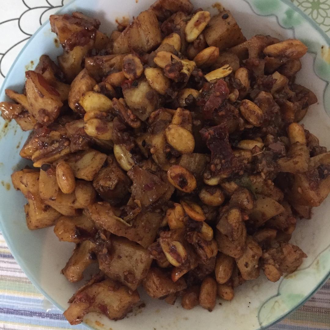 干锅麻辣藕