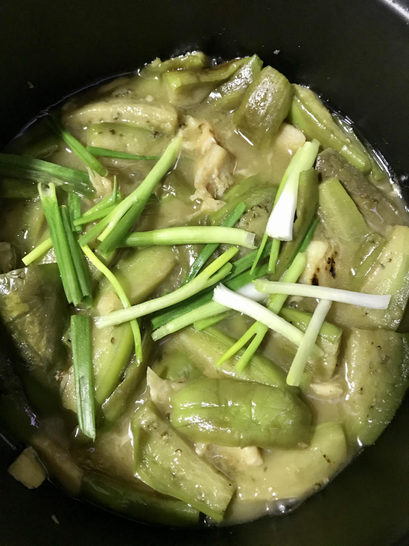 咸鱼茄子煲