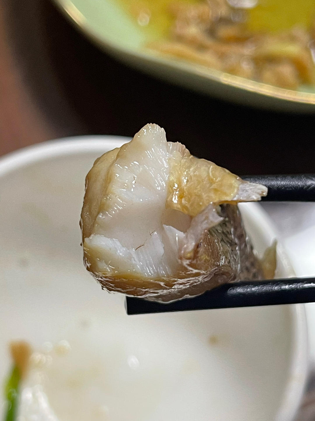 葱香焗鲈鱼