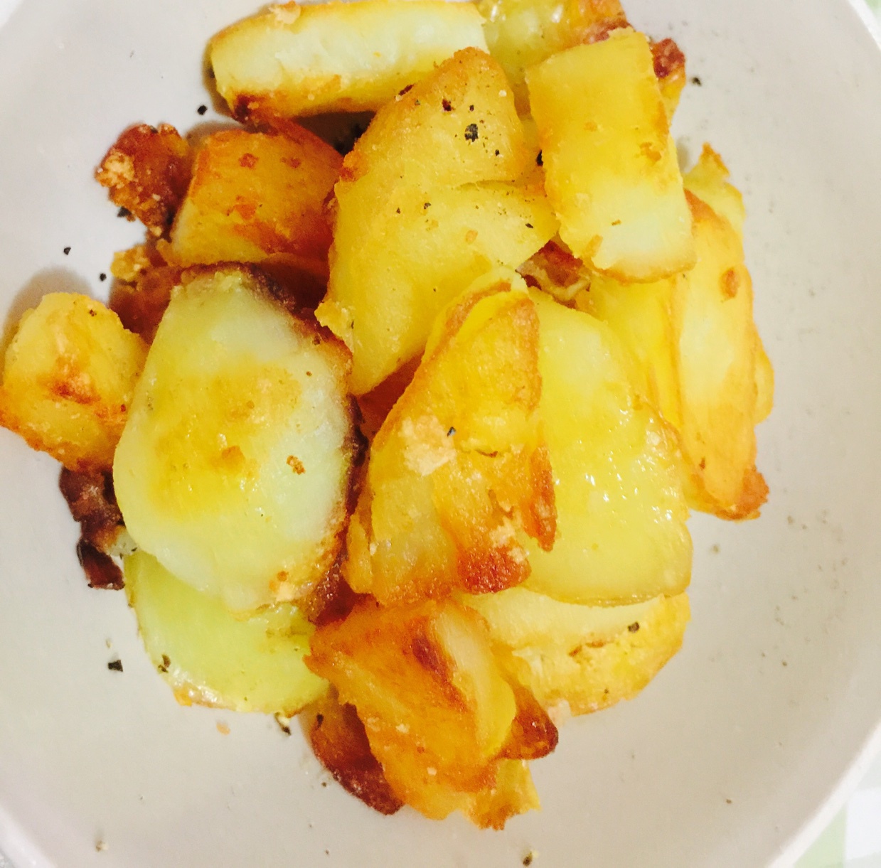 黄油香煎土豆块