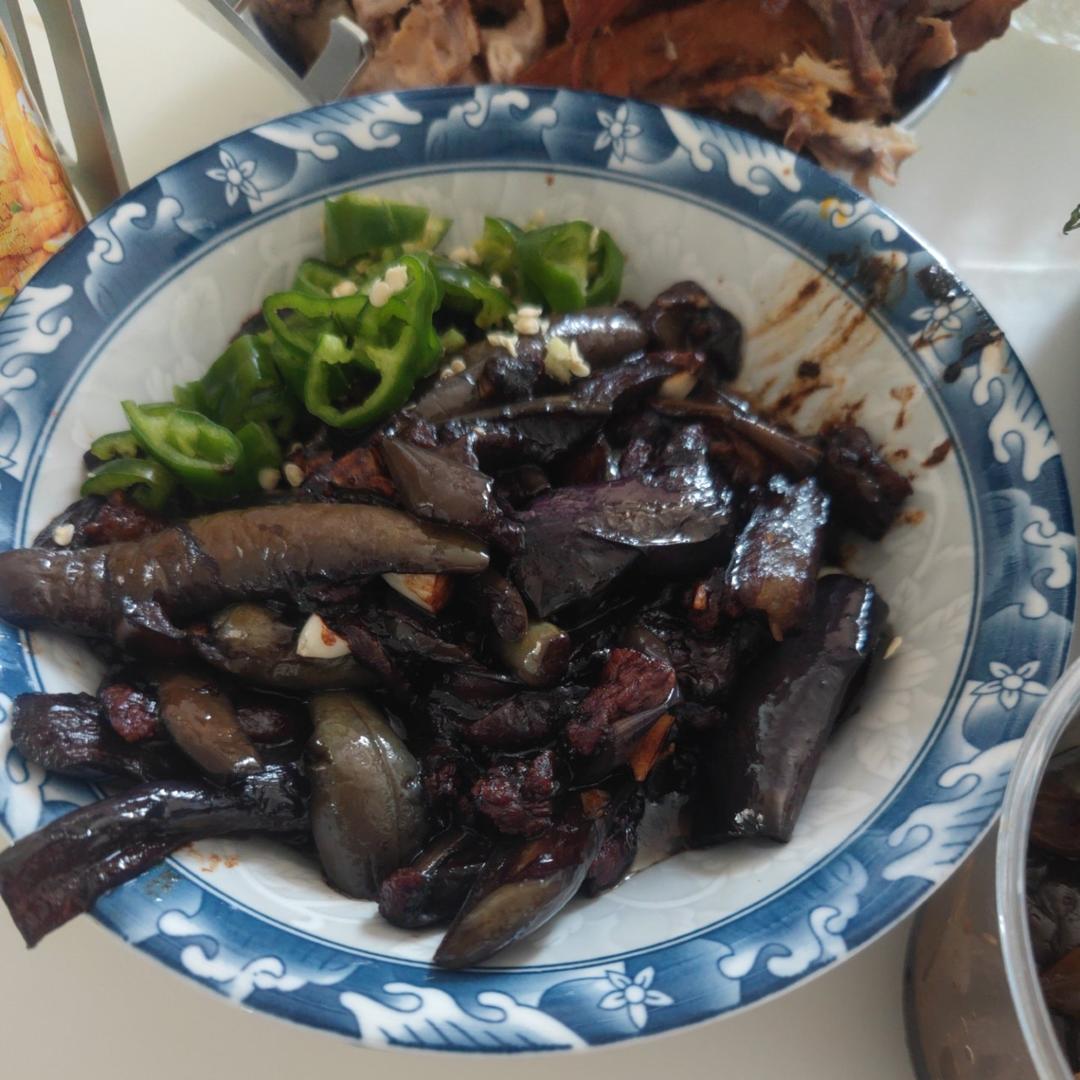 家常版肉沫茄子不油炸