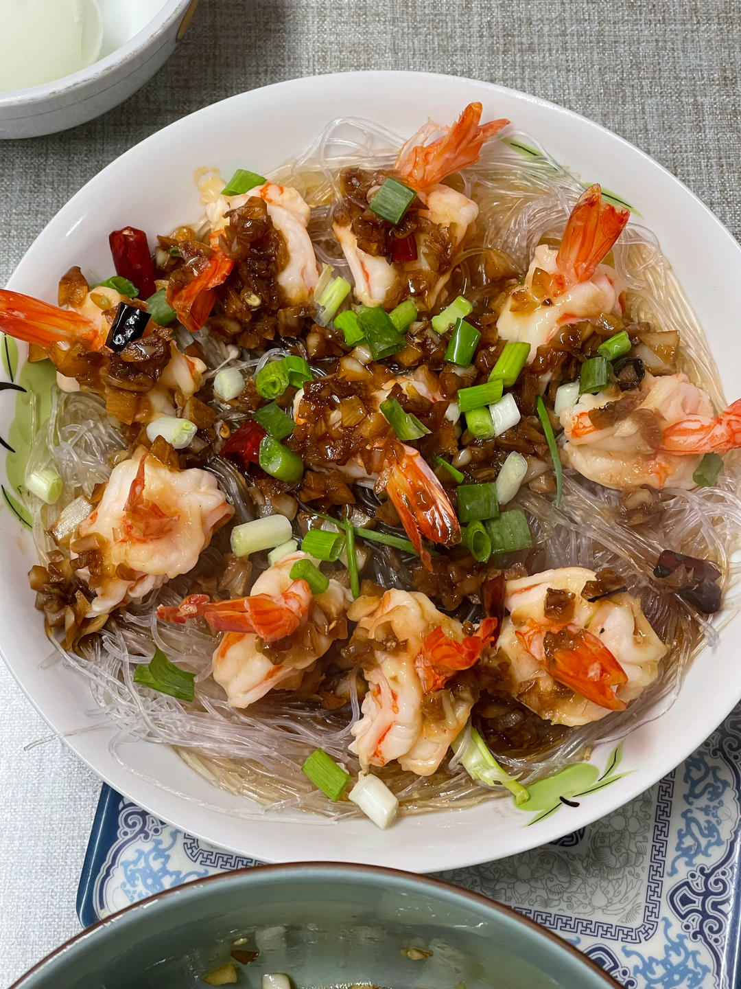 蒜蓉粉丝蒸虾