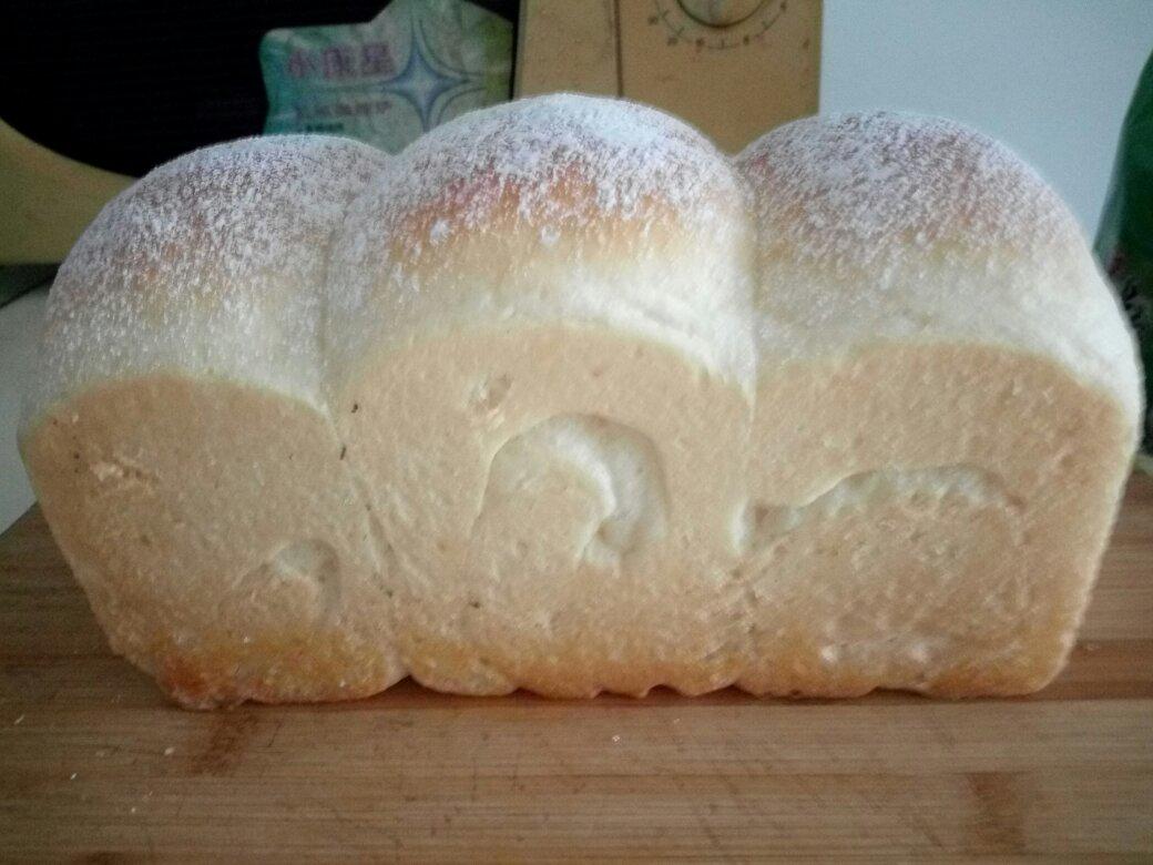 老面包土司！（普通面粉，植物油也可以做出好面包！小时候的味道。。。）