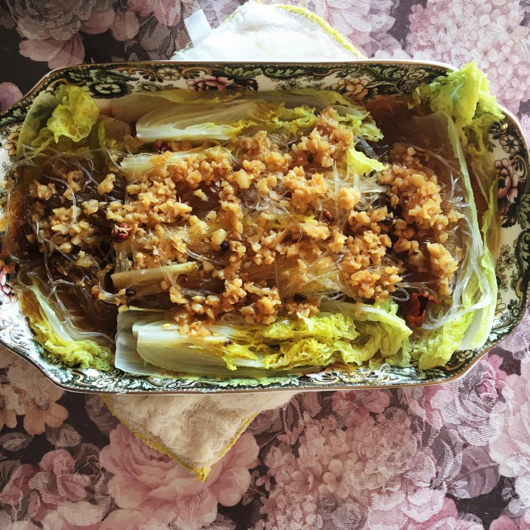 蒜蓉粉丝娃娃菜