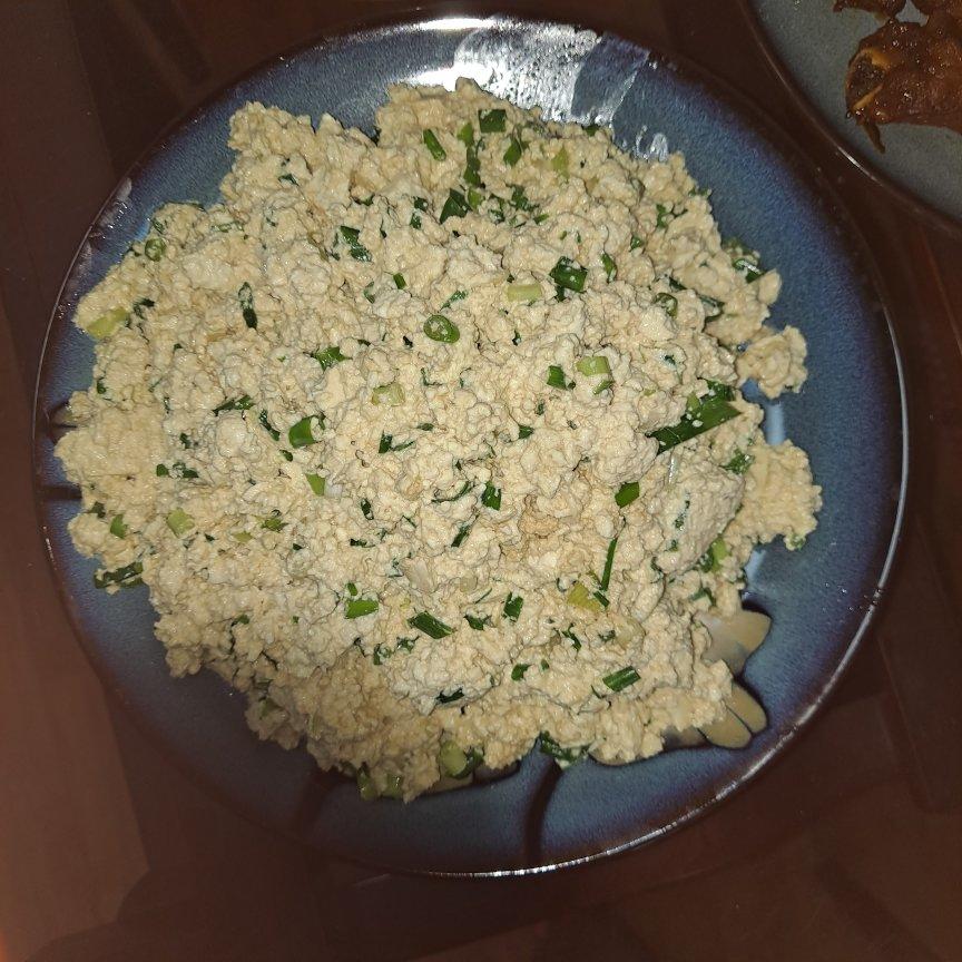 家庭版小葱拌豆腐😋