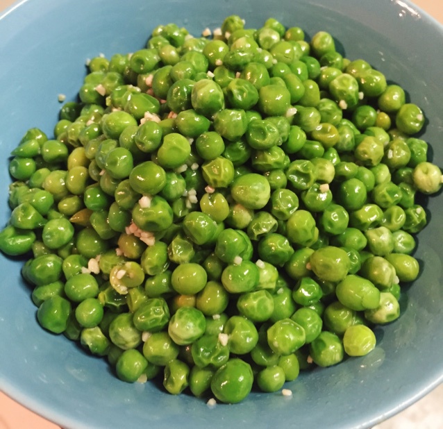 清炒豌豆米