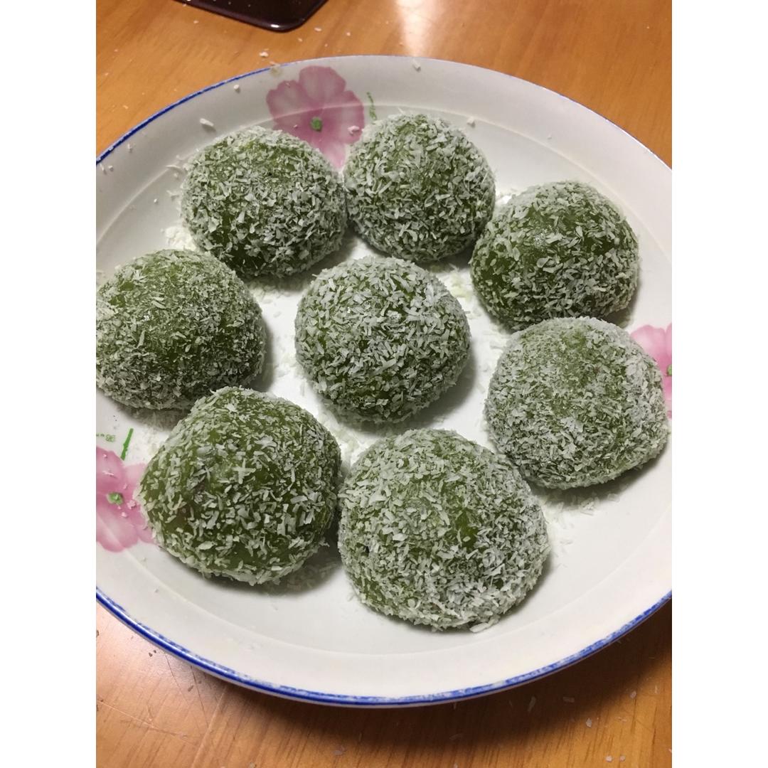 抹茶芒果糯米糍
