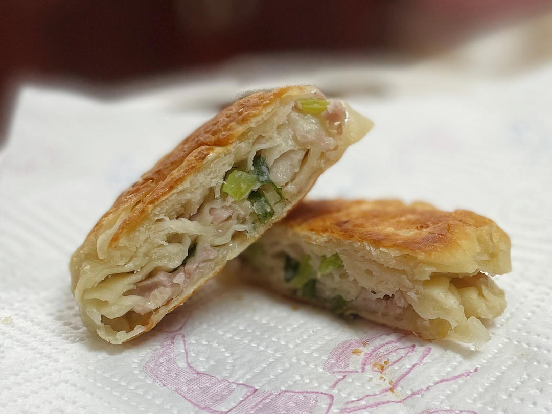 无需发酵里香外酥鲜肉饼