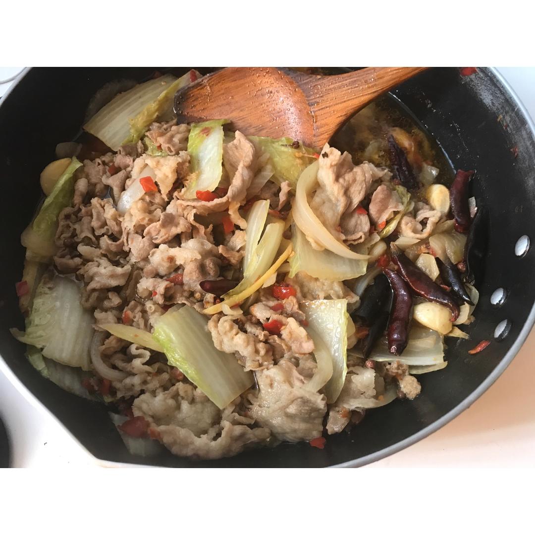 快手剁椒肥羊鍋