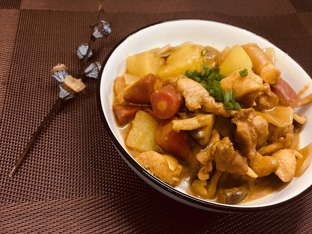 咖喱鸡块