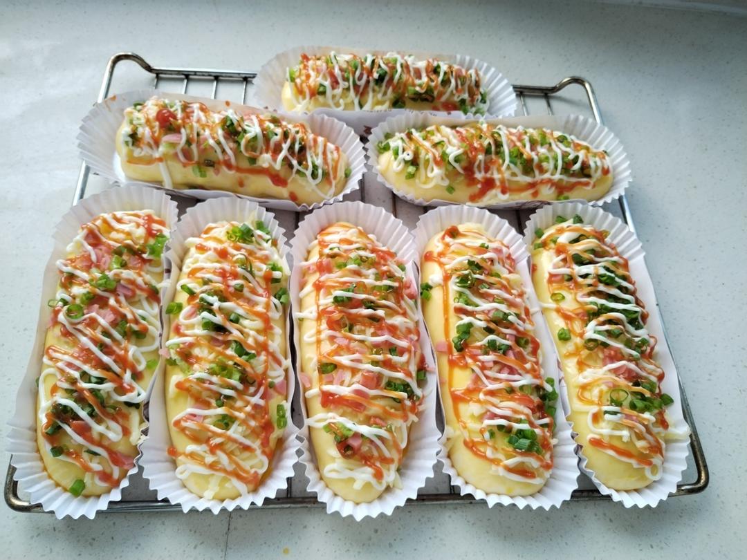 葱香面包
