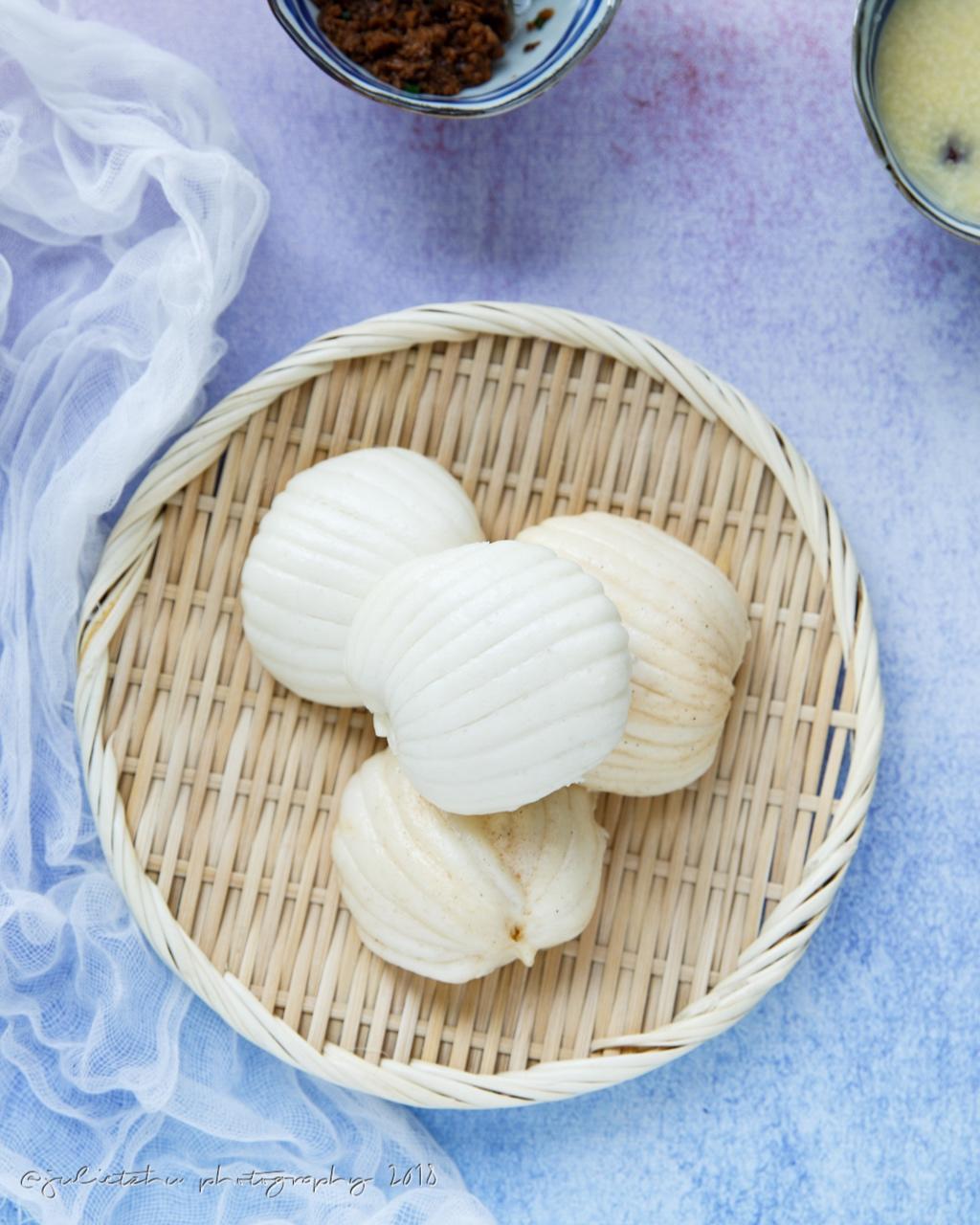 太斑斓贝壳豆沙包