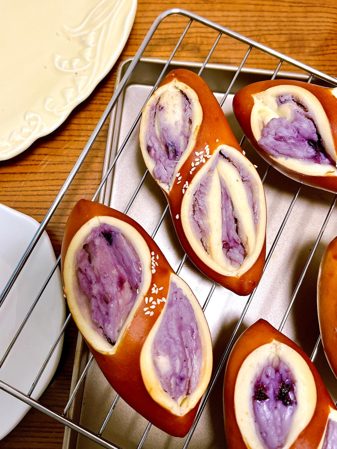 【配方分享】边过马路边“过早” 黑芝麻碱水包