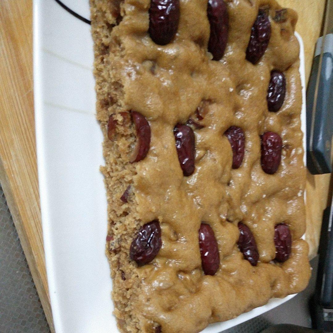 红糖红枣发糕