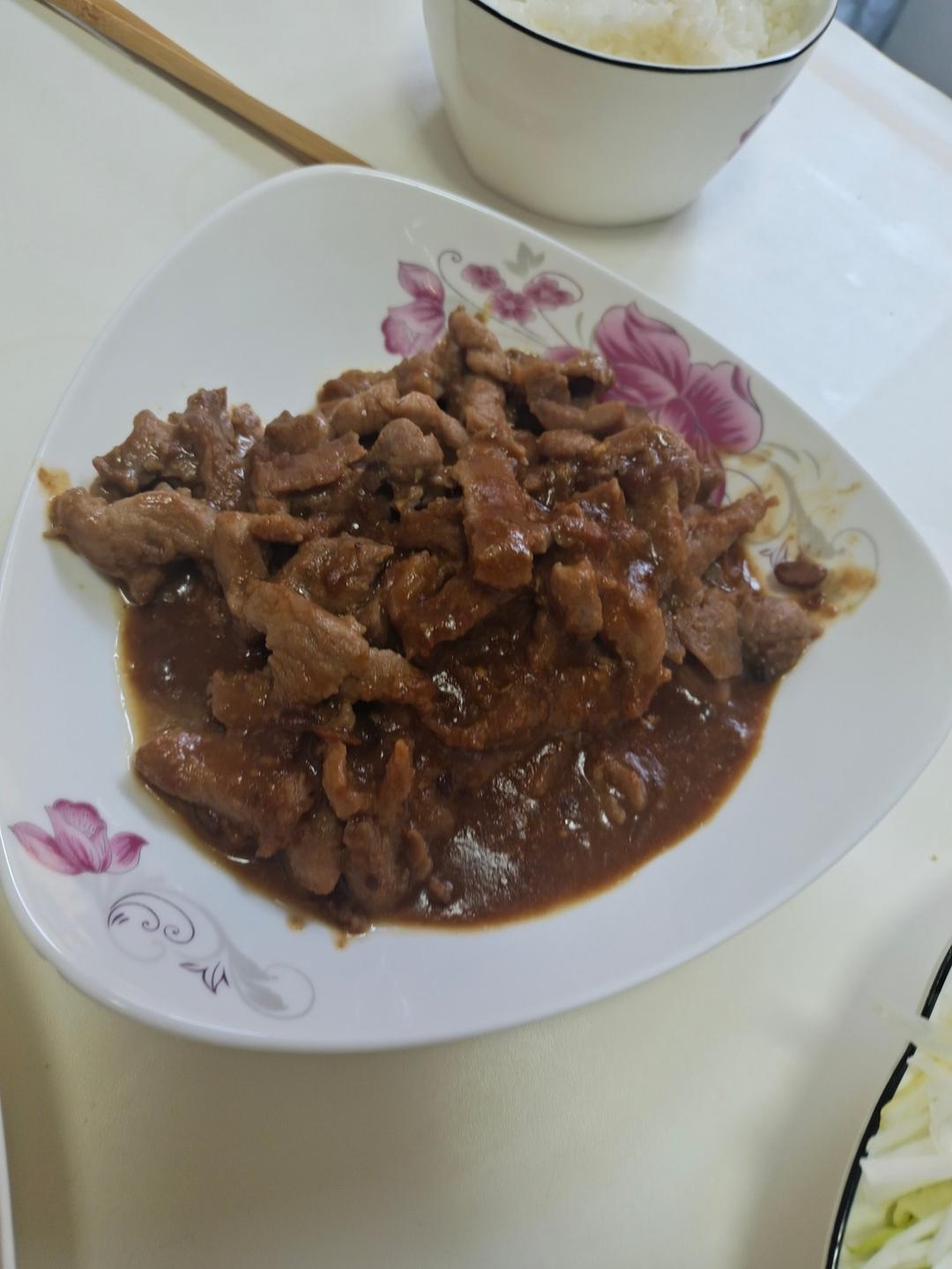 京酱肉丝