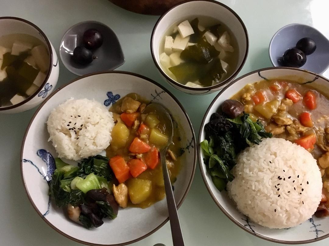 咖喱鸡饭