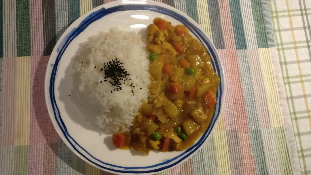 咖喱鸡肉饭