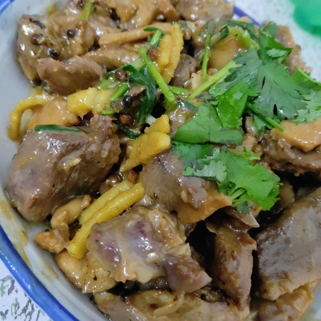 超好吃"炒”鸭肉