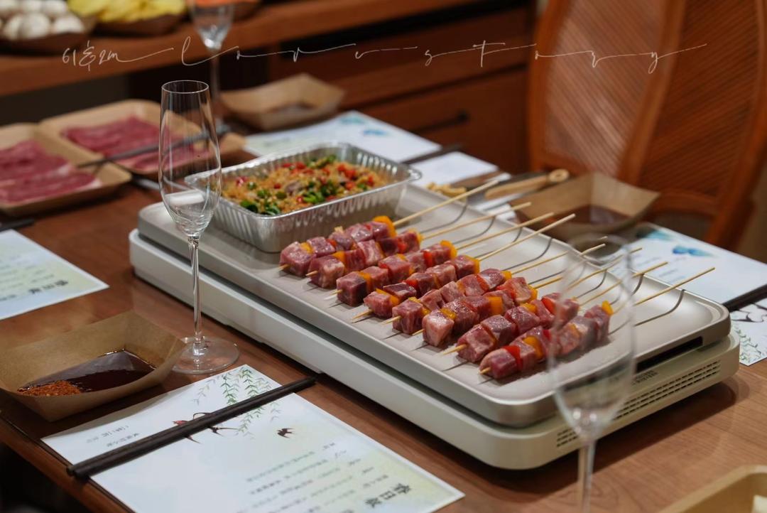 烤肉家庭版（再也不去外面吃烤肉😊😊）