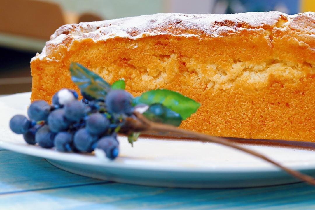 马斯卡彭白巧磅蛋糕