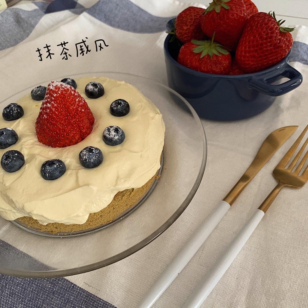 抹茶戚风蛋糕