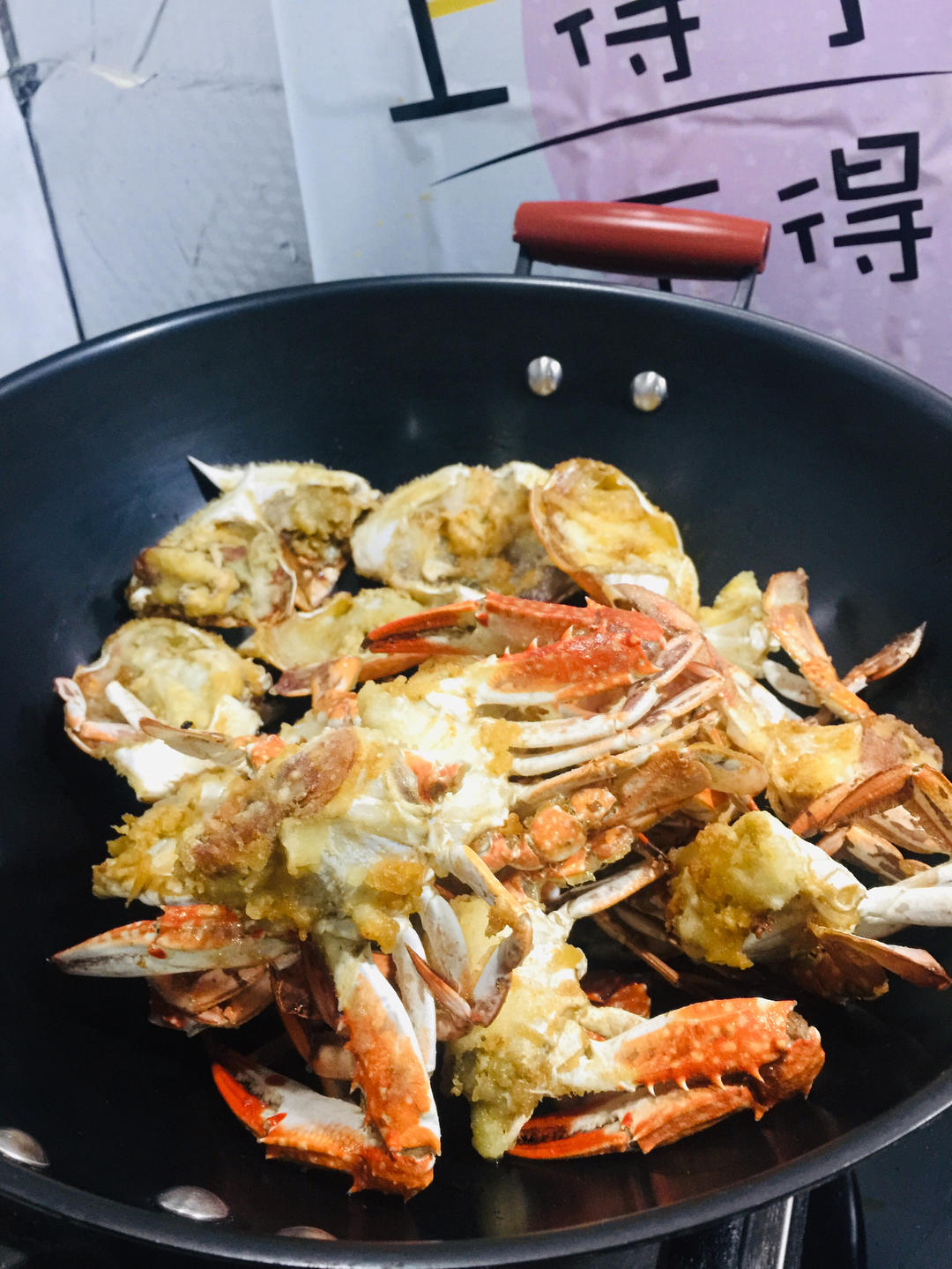 葱姜香炒梭子蟹🦀️