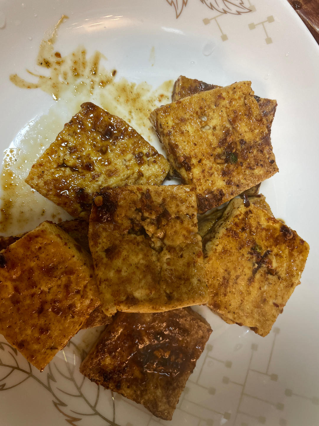 平底锅版铁板脆皮豆腐，赛过路边摊