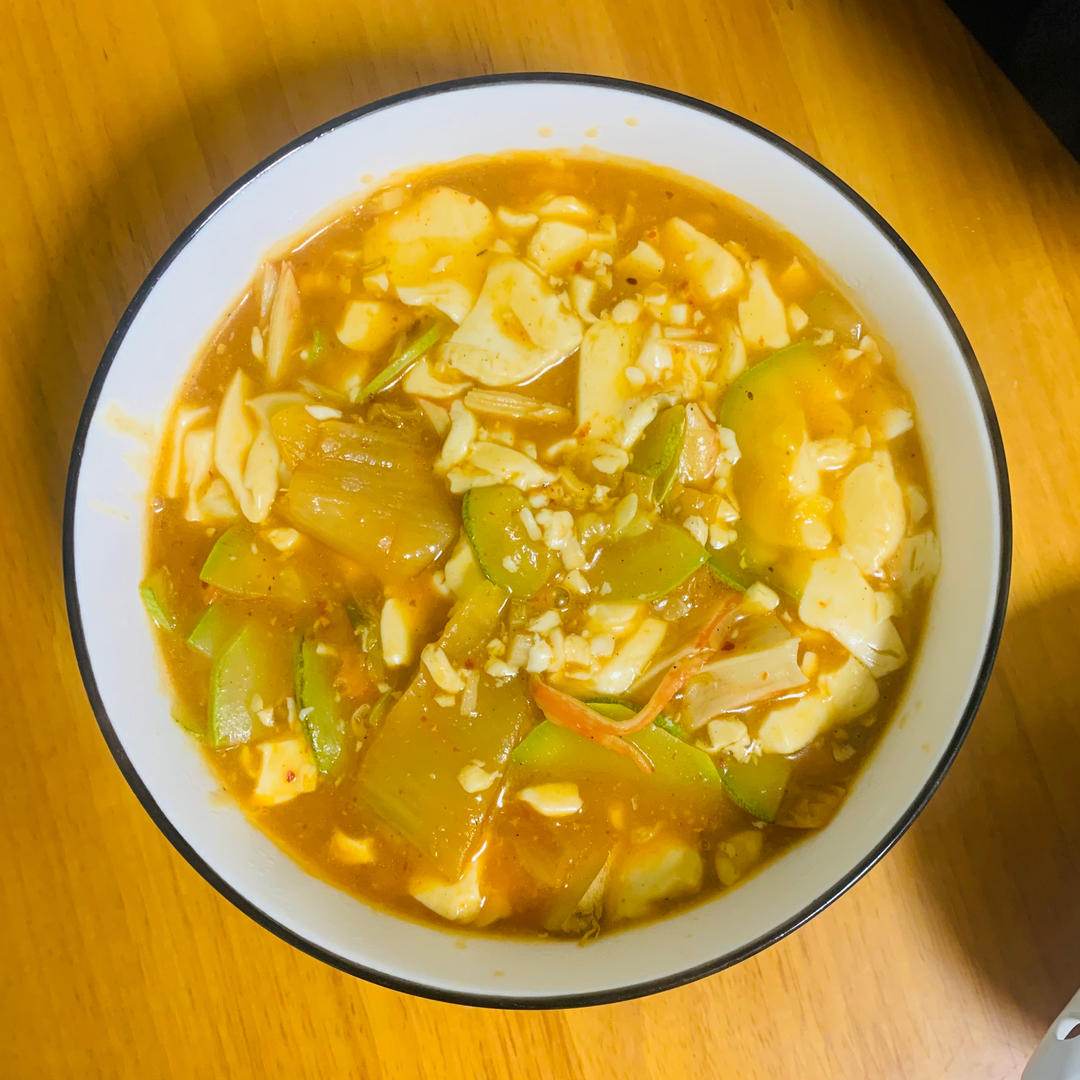 韩国泡菜豆腐汤
