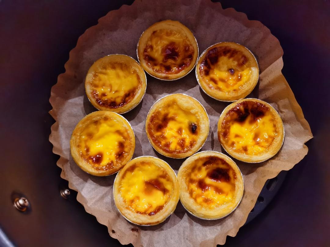 空气炸锅蛋挞的最佳时间和温度的做法