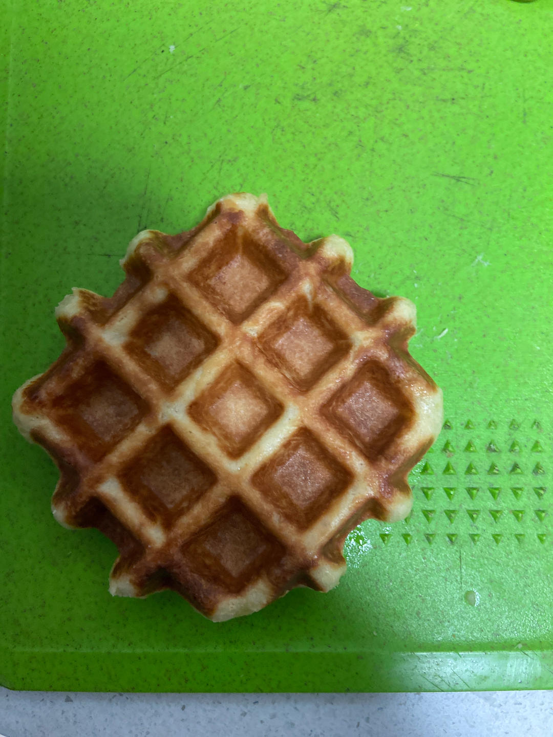 焦糖比利时华夫饼