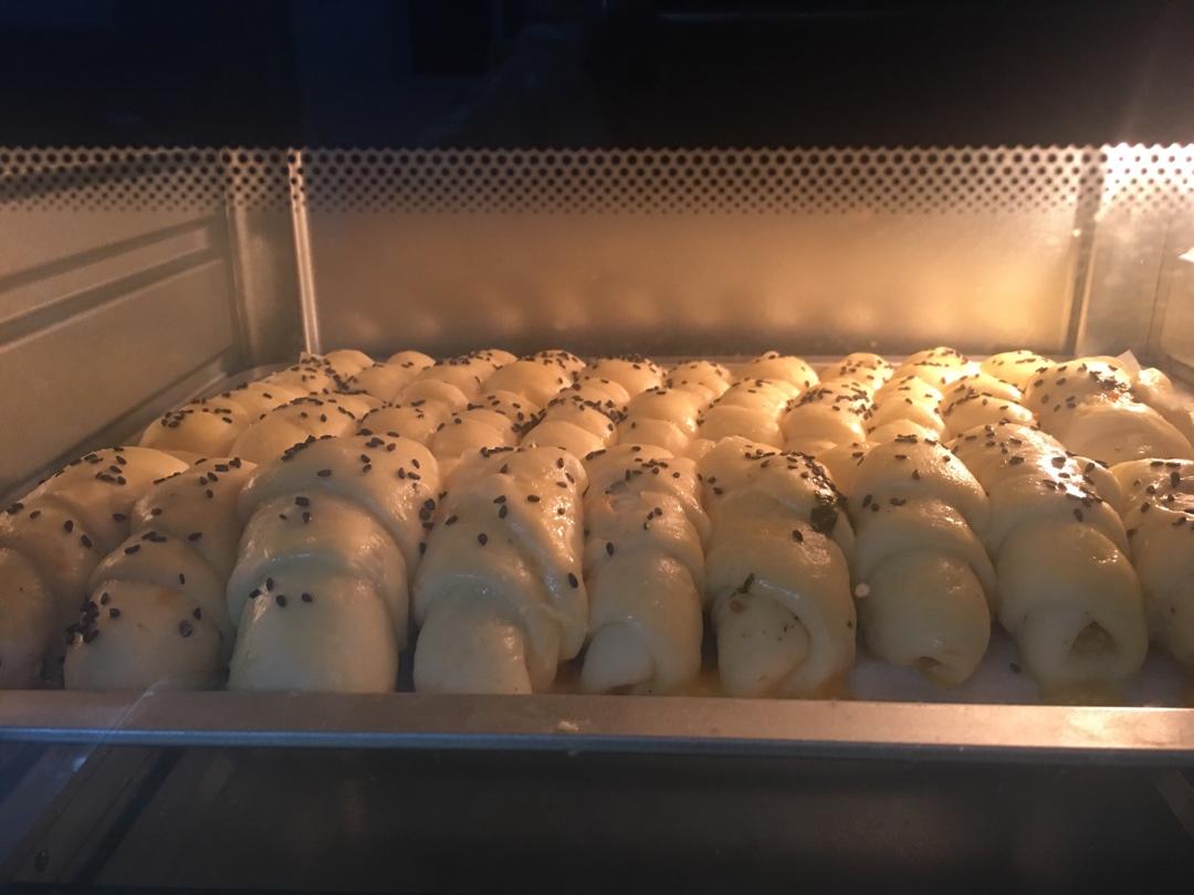 手揉小小牛角包🥐（牛奶面包配方）