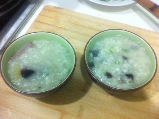 皮蛋瘦肉粥