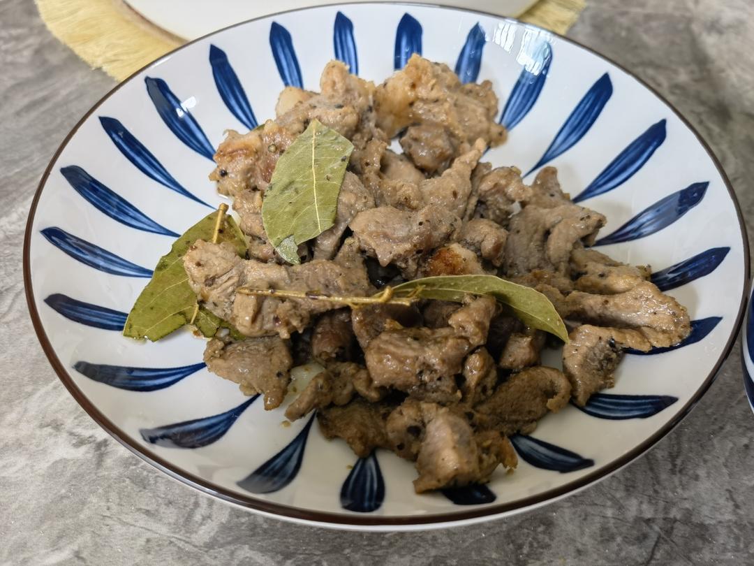 五分钟成就的宴客菜：香煎梅花肉