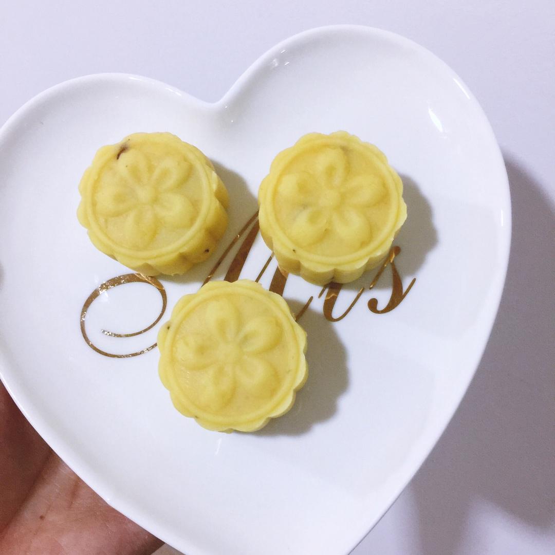 蔓越莓绿豆糕