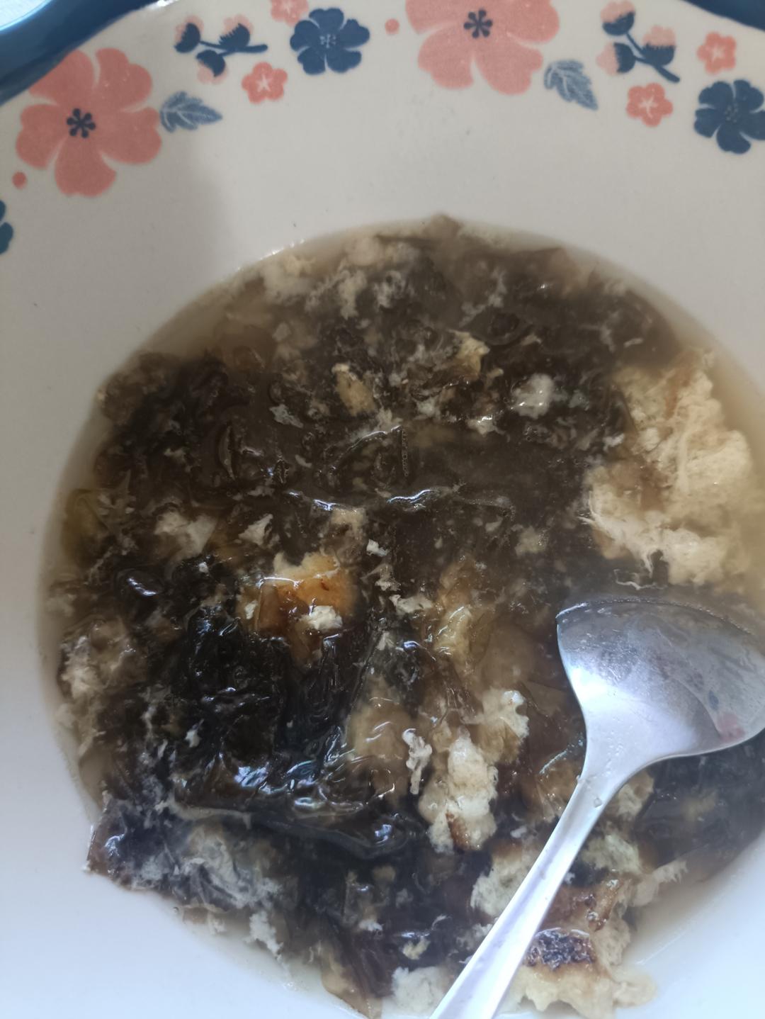 妙招紫菜蛋花汤