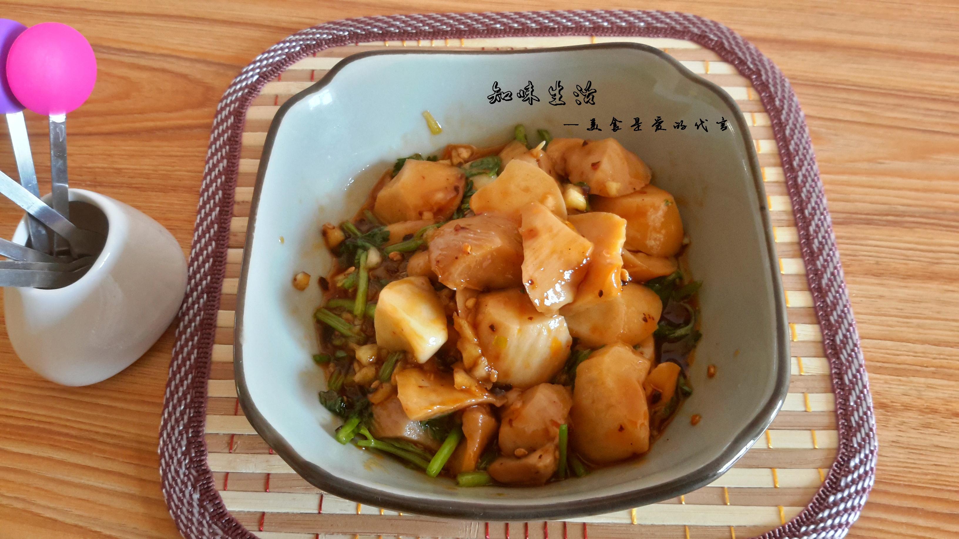 杏鲍菇小菜的做法