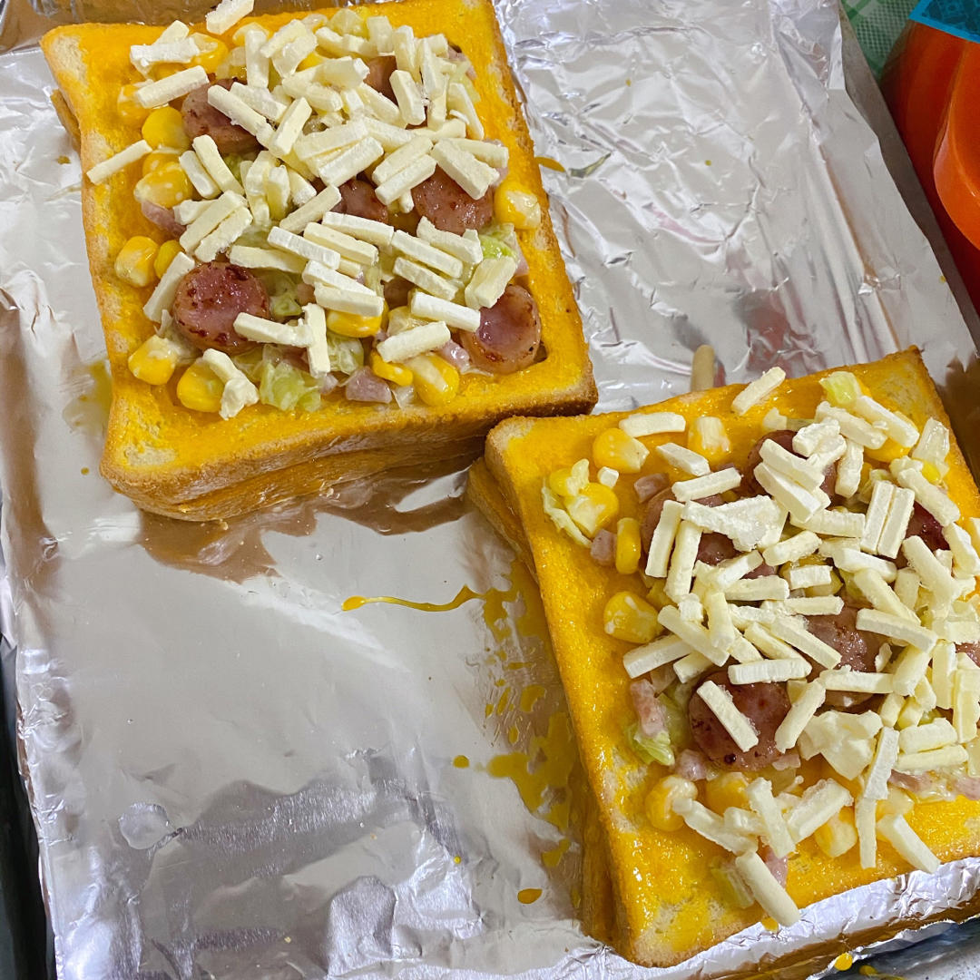 超级好吃的黄金三明治🥪