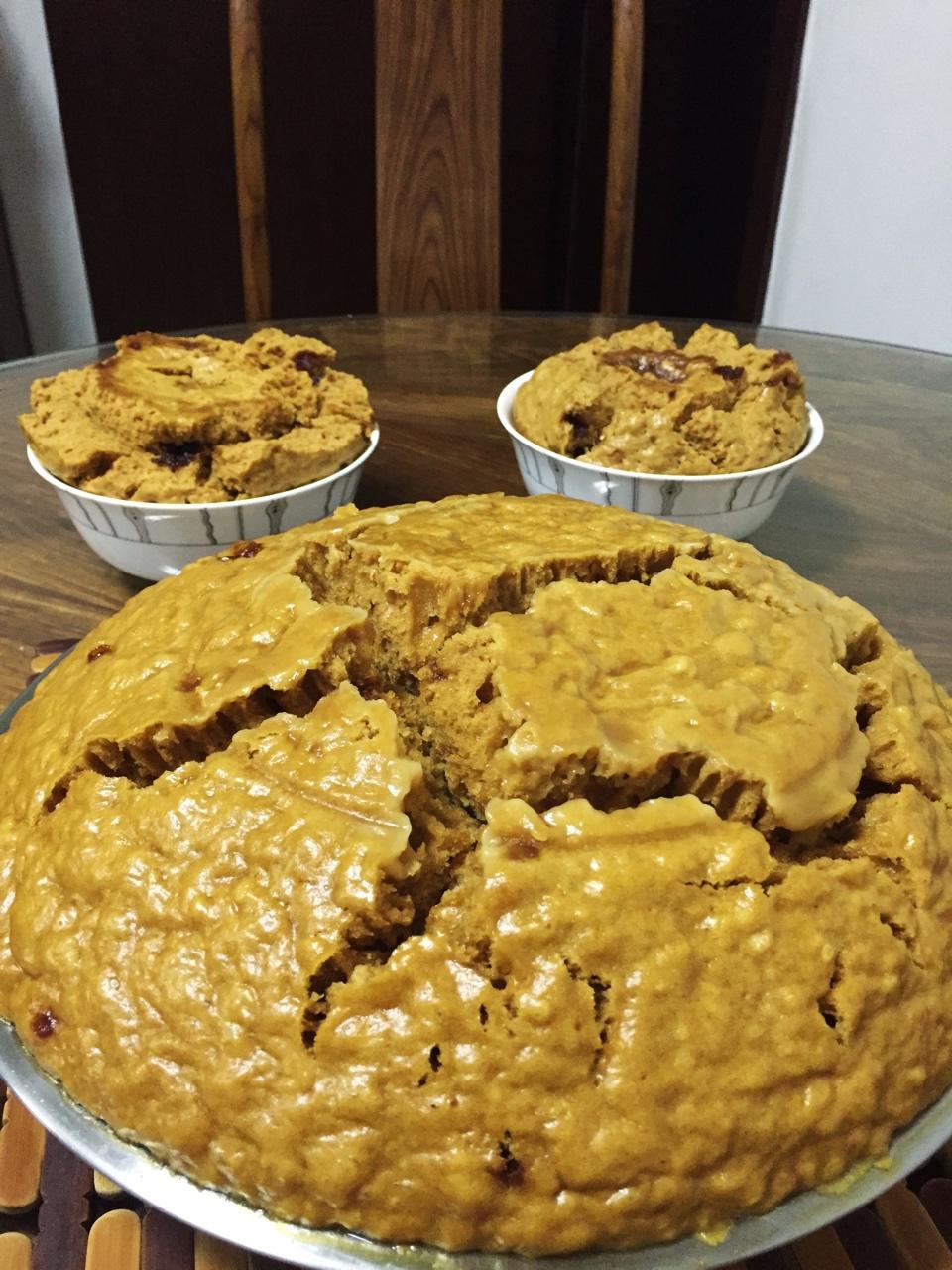 超级笨笨鱼做的发糕-自发粉版